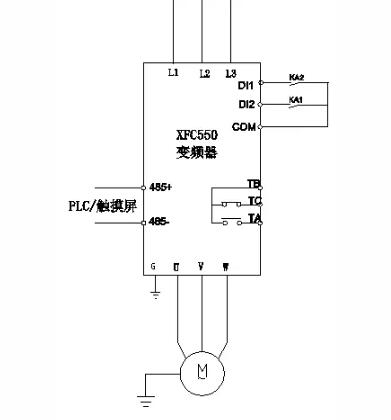 西馳XFC550變頻器在研磨機上應(yīng)用(圖3) 西馳XFC550變頻器在研磨機上應(yīng)用(圖3)