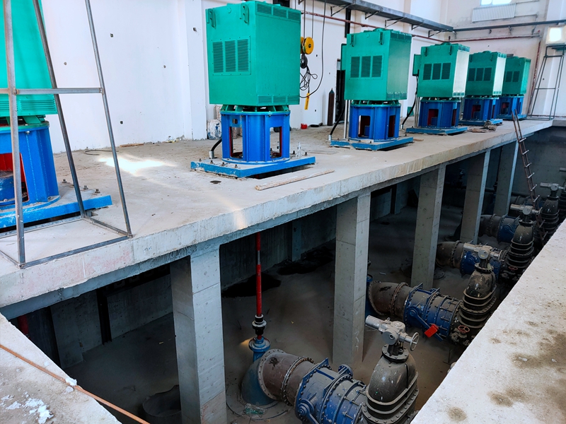 某排水泵站—高壓軟起動(dòng)裝置、高壓SVG(圖2)